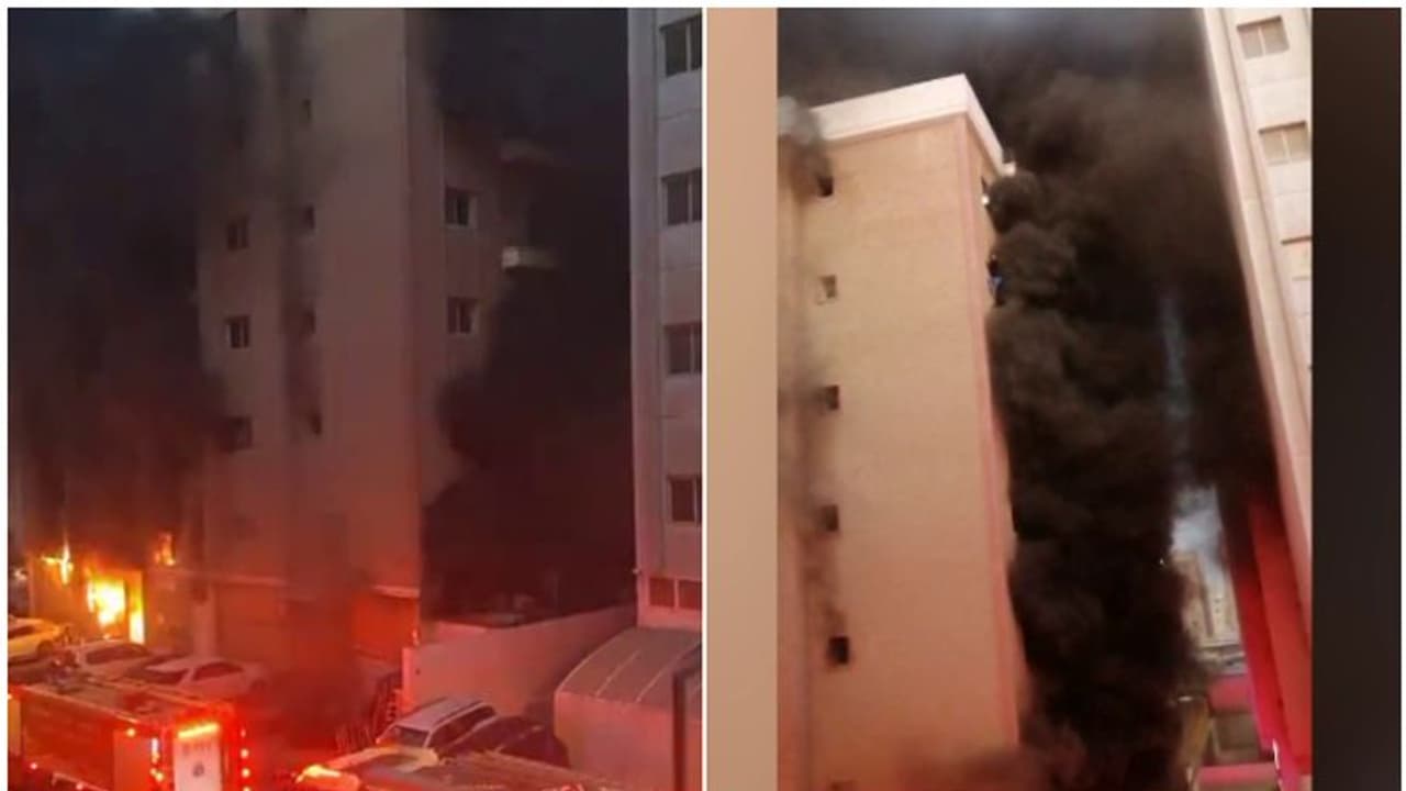 Kuwait fire accident: Indian Embassy provides emergency helpline number, EAM expresses shock Kuwait fire accident: Indian Embassy provides emergency helpline number, EAM expresses shock