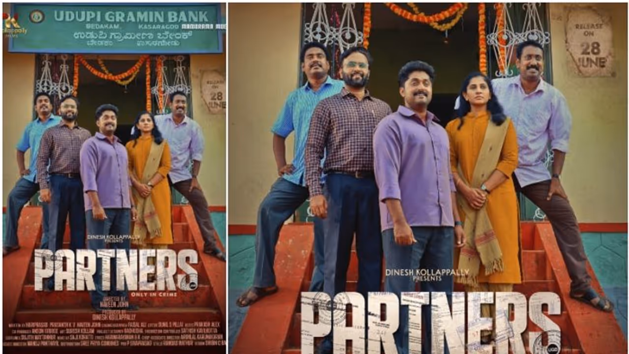 ധ്യാന്‍ ശ്രീനിവാസന്‍, കലാഭവൻ ഷാജോണും ഒന്നിക്കുന്ന ത്രില്ലര്‍; 'പാര്‍ട്ട്നേഴ്സ്' റിലീസിന്