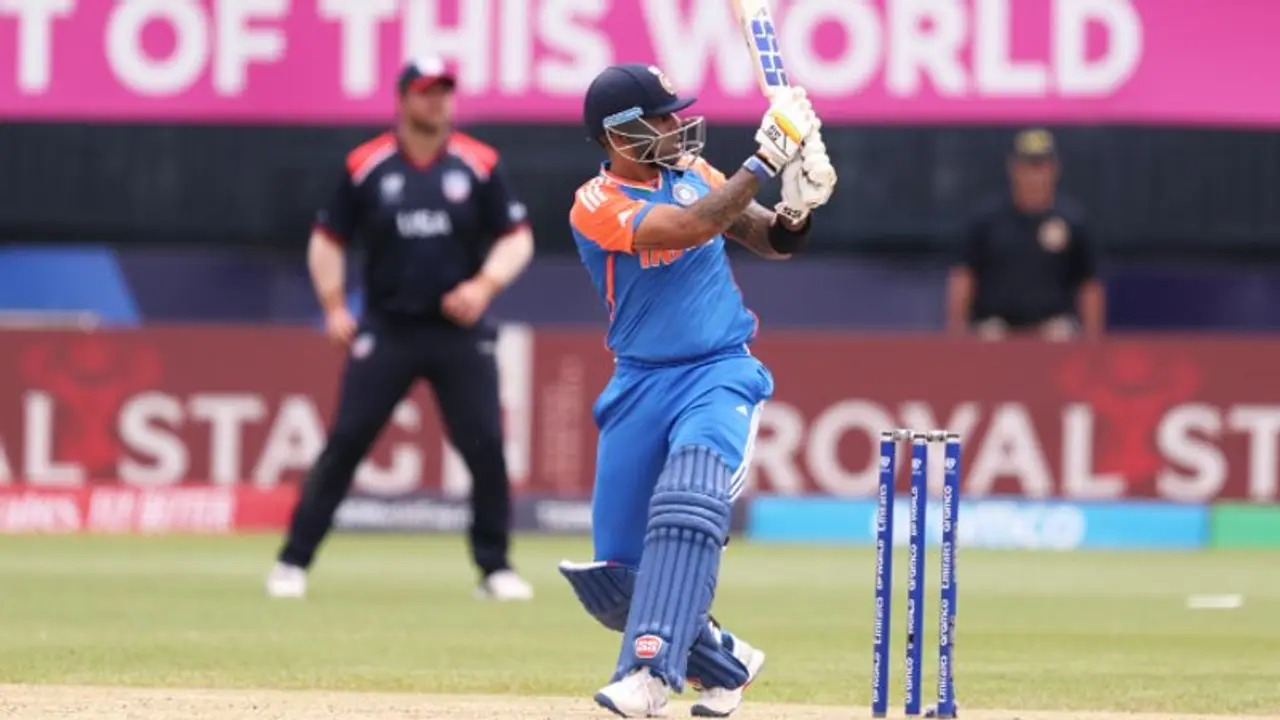 T20 WC 2024: SKY joins elite club, becomes 3rd batter to score 100+ runs against Rashid Khan without dismissal