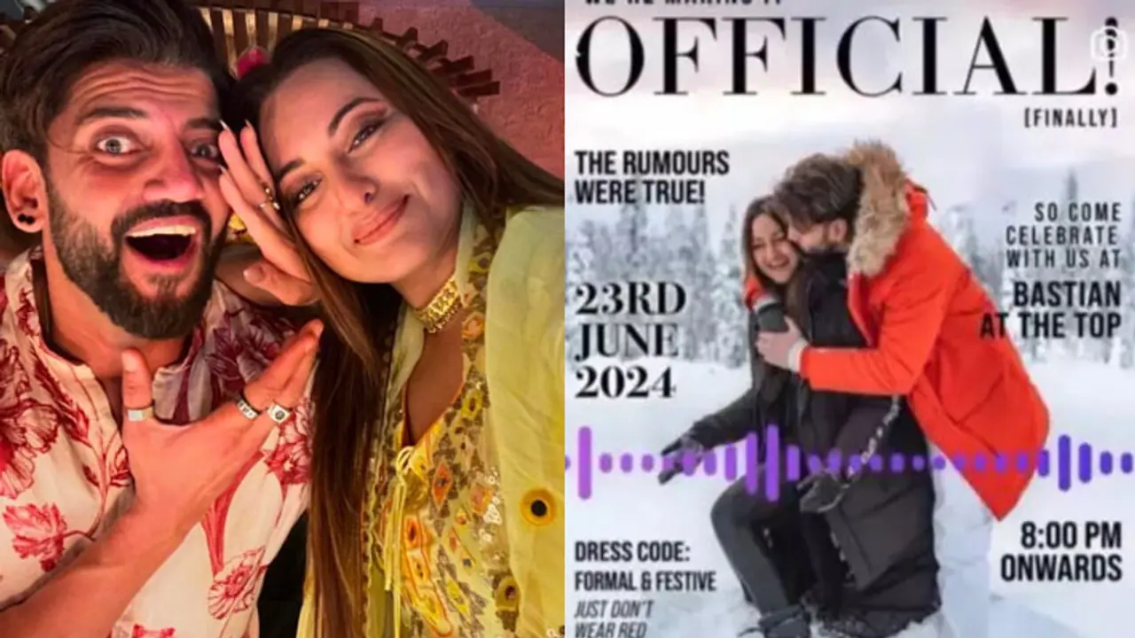 sonakshi sinha zaheer wedding couple confirm wedding in leaked audio marriage card