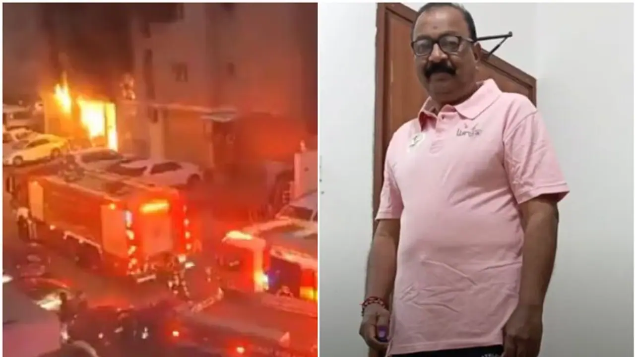 കുവൈത്ത് ദുരന്തം: സാഹസികമായി രക്ഷപ്പെട്ട് മലയാളി, 'തീ കണ്ട് നളിനാക്ഷന്‍ ചാടിയത് വാട്ടര്‍ ടാങ്കിലേക്ക്'