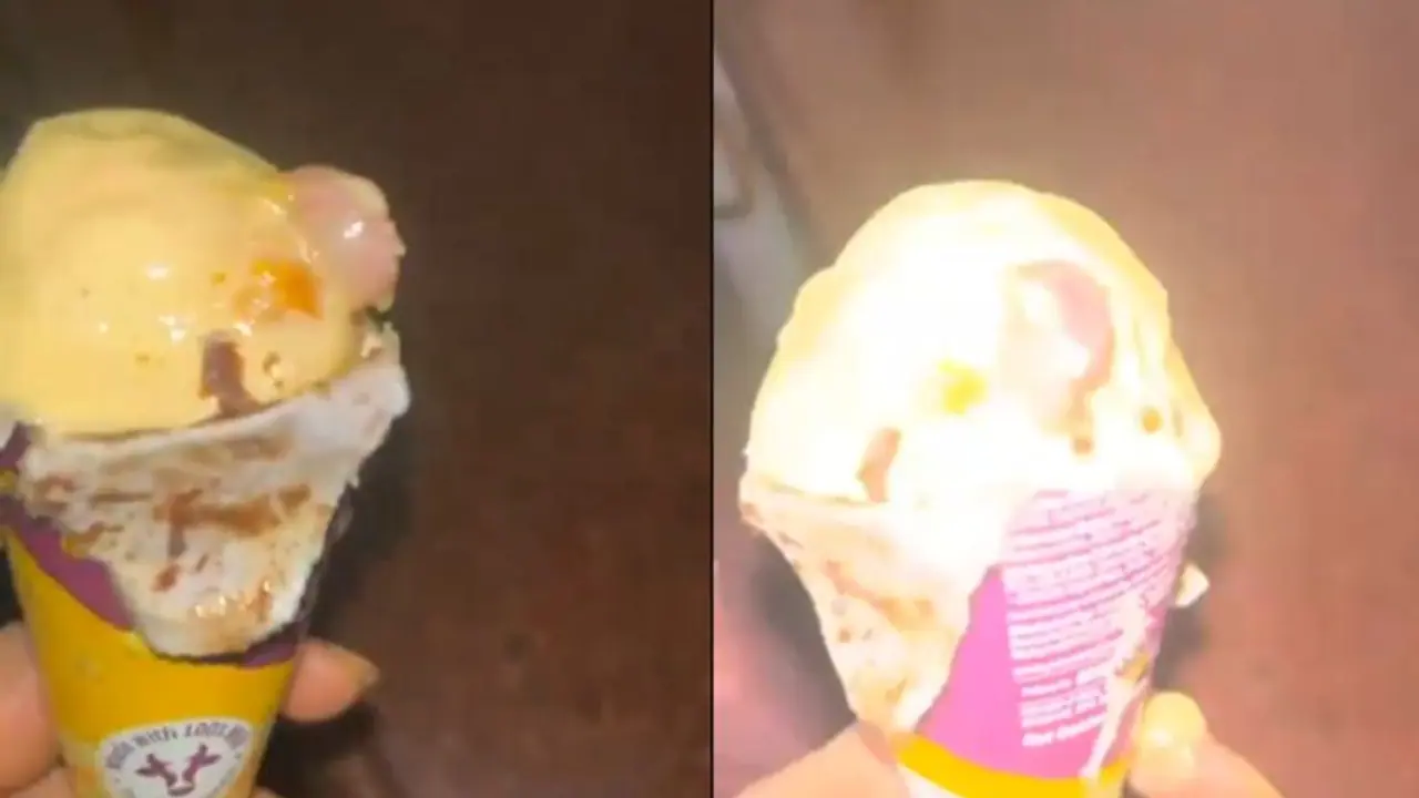 Shocking! Mumbai Resident Shocked to Find Human Finger in Ice Cream Ordered Online [WATCH]