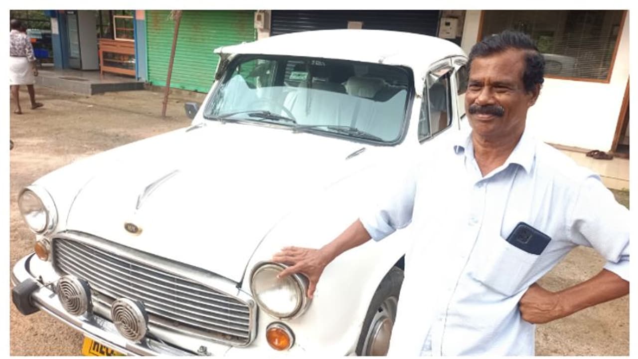 ഏസി ഇല്ലെങ്കിലെന്താ? സത്യപാലനെന്ന ടാക്സിഡ്രൈവർക്ക് ഇന്നും നെഞ്ചിലെ സുഖശീതളിമയാണ് ഈ അംബി!