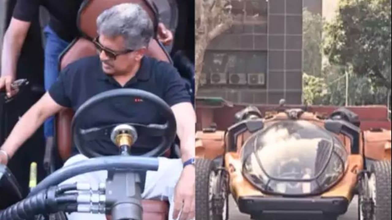  6 ಟನ್ ತೂಕದ 'ಬುಜ್ಜಿ' ರೈಡ್‌ ಮಾಡಿದ ಆನಂದ್ ಮಹೀಂದ್ರ: ವೀಡಿಯೋ ಸಖತ್ ವೈರಲ್ 