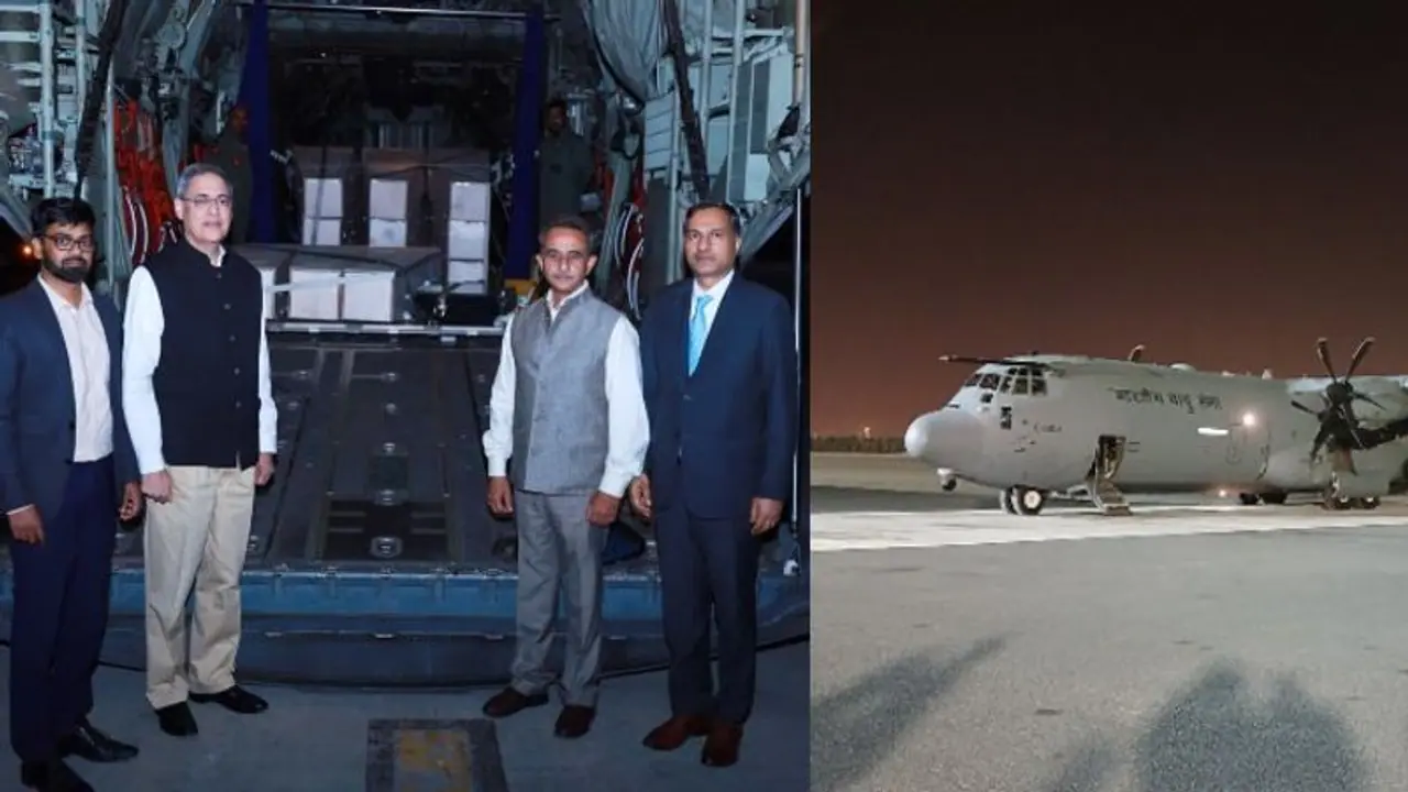 Kuwait fire tragedy: IAF aircraft carrying 45 bodies heads to Kochi, MoS Kirti Vardhan Singh supervises Kuwait fire tragedy: IAF aircraft carrying 45 bodies heads to Kochi, MoS Kirti Vardhan Singh supervises