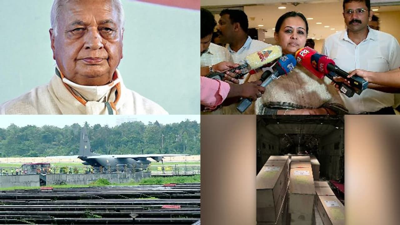 വീണ ജോർജ് കുവൈറ്റിലേക്ക് പോയിട്ട് കാര്യമില്ല, കേന്ദ്രമന്ത്രി പോയി എല്ലാ ക്രമീകരണങ്ങളും ചെയ്തിട്ടുണ്ട്: ഗവർണർ വീണ ജോർജ് കുവൈറ്റിലേക്ക് പോയിട്ട് കാര്യമില്ല, കേന്ദ്രമന്ത്രി പോയി എല്ലാ ക്രമീകരണങ്ങളും ചെയ്തിട്ടുണ്ട്: ഗവർണർ