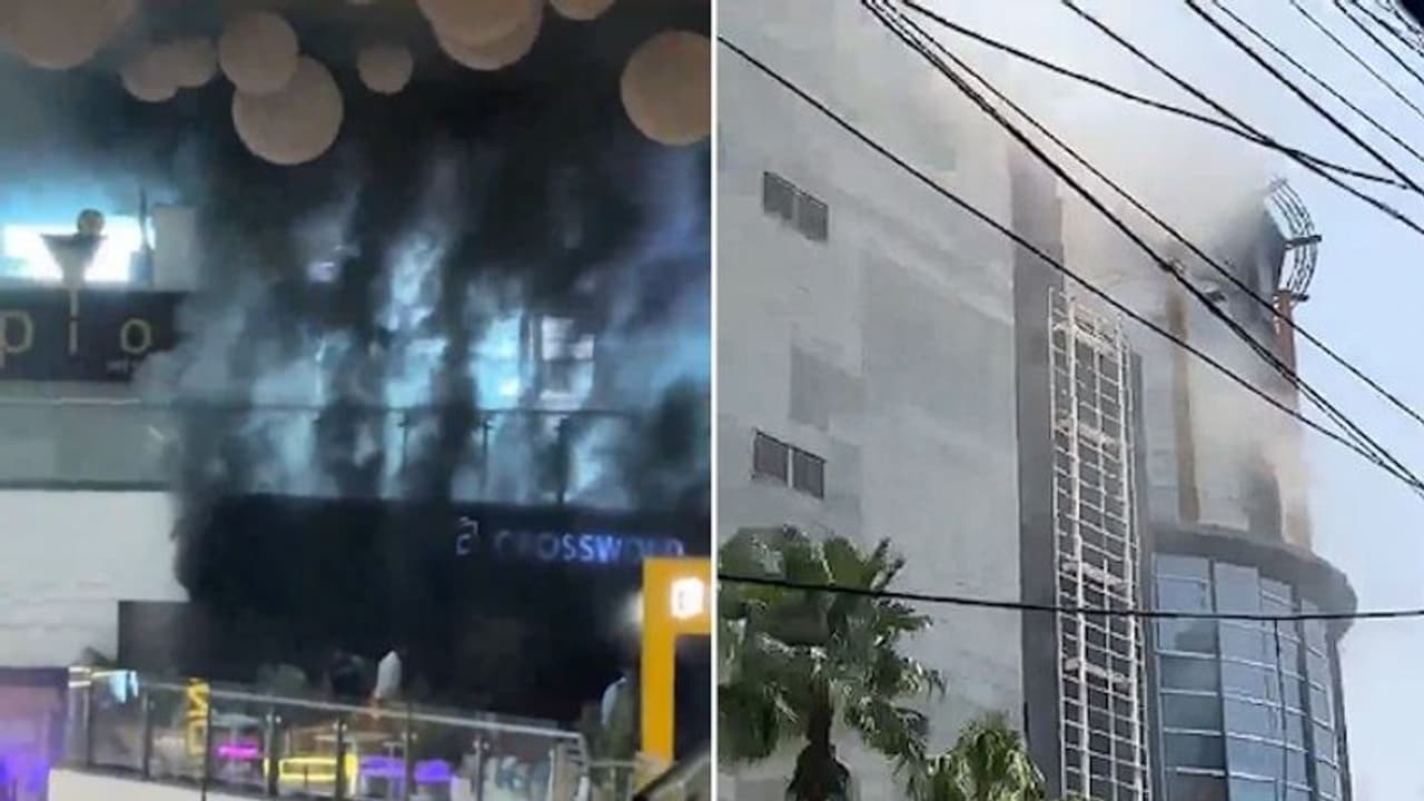 Major fire breaks out at Kolkata's Acropolis Mall, several fire engines at spot (WATCH)