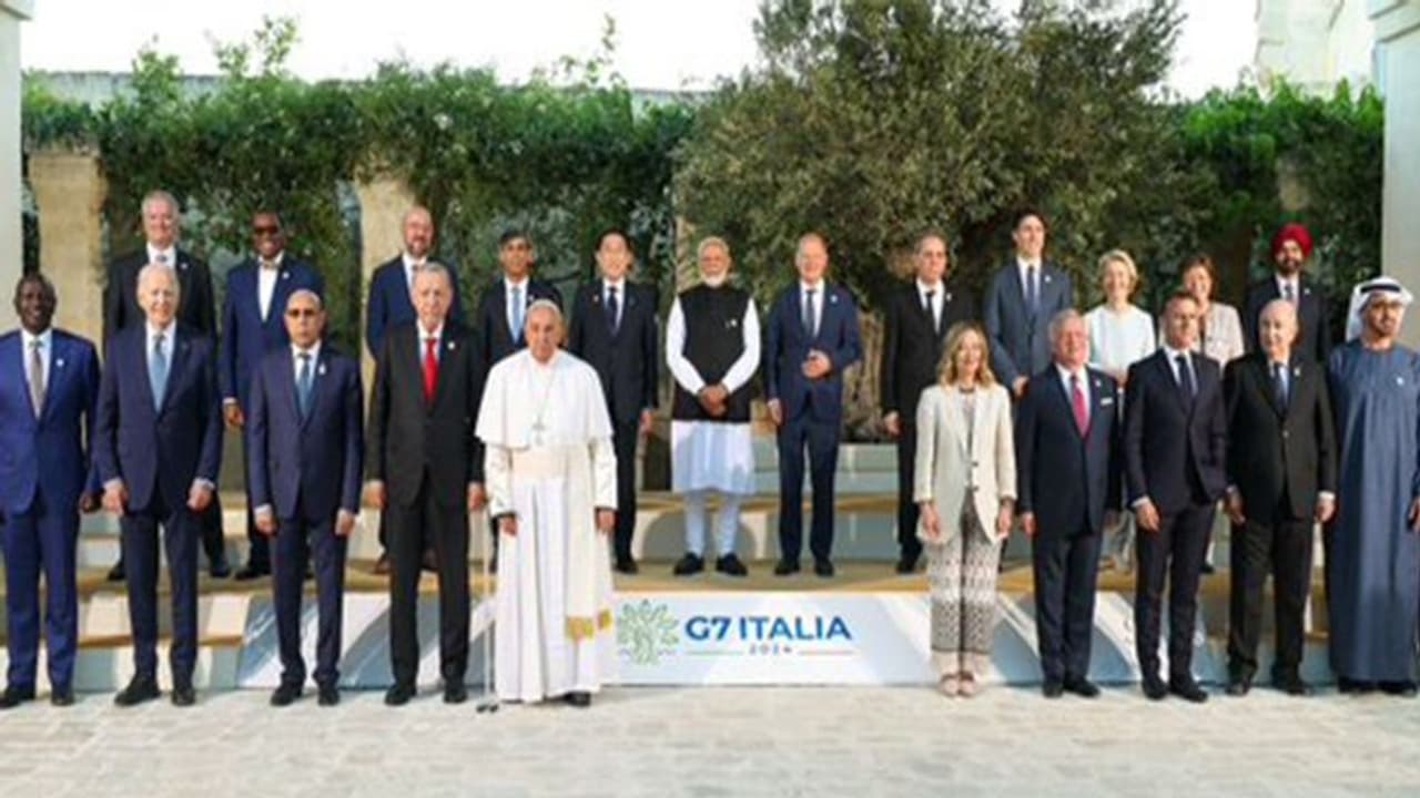PM Modi shares glimpses from his G7 summit highlighting India's perspective at world stage [WATCH]