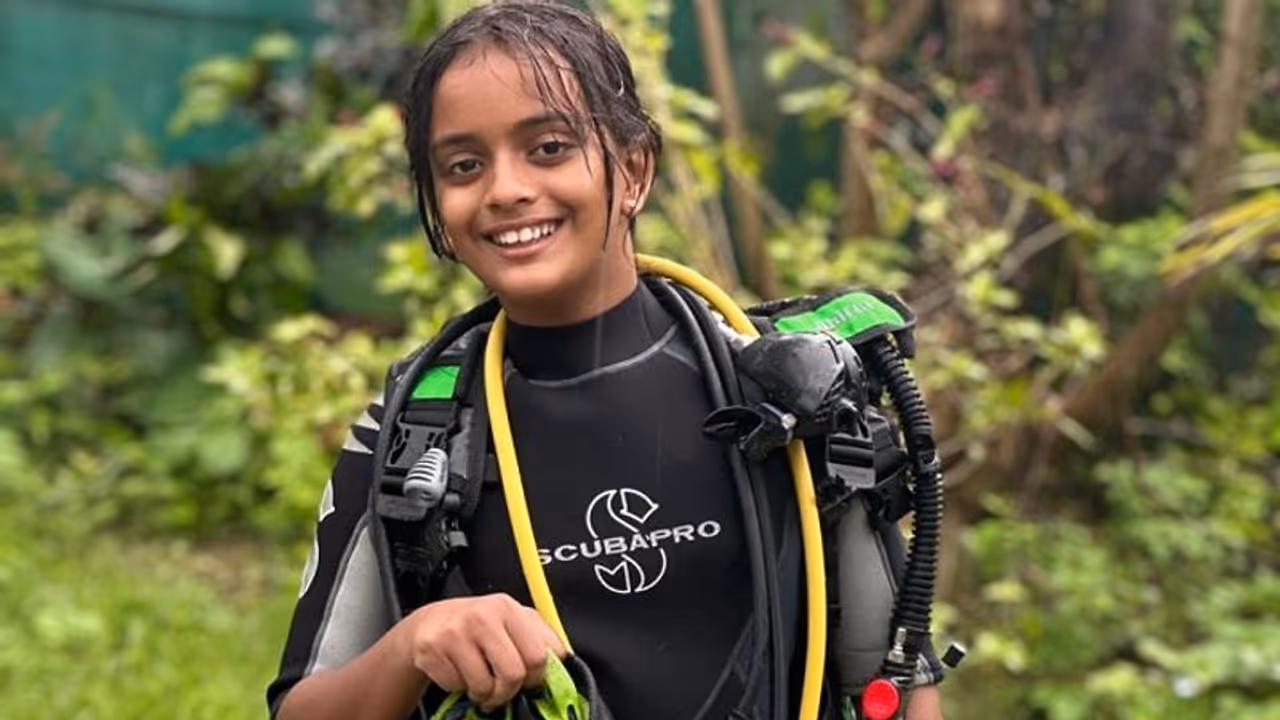 12 year old Bengaluru girl becomes the world’s youngest master scuba diver
