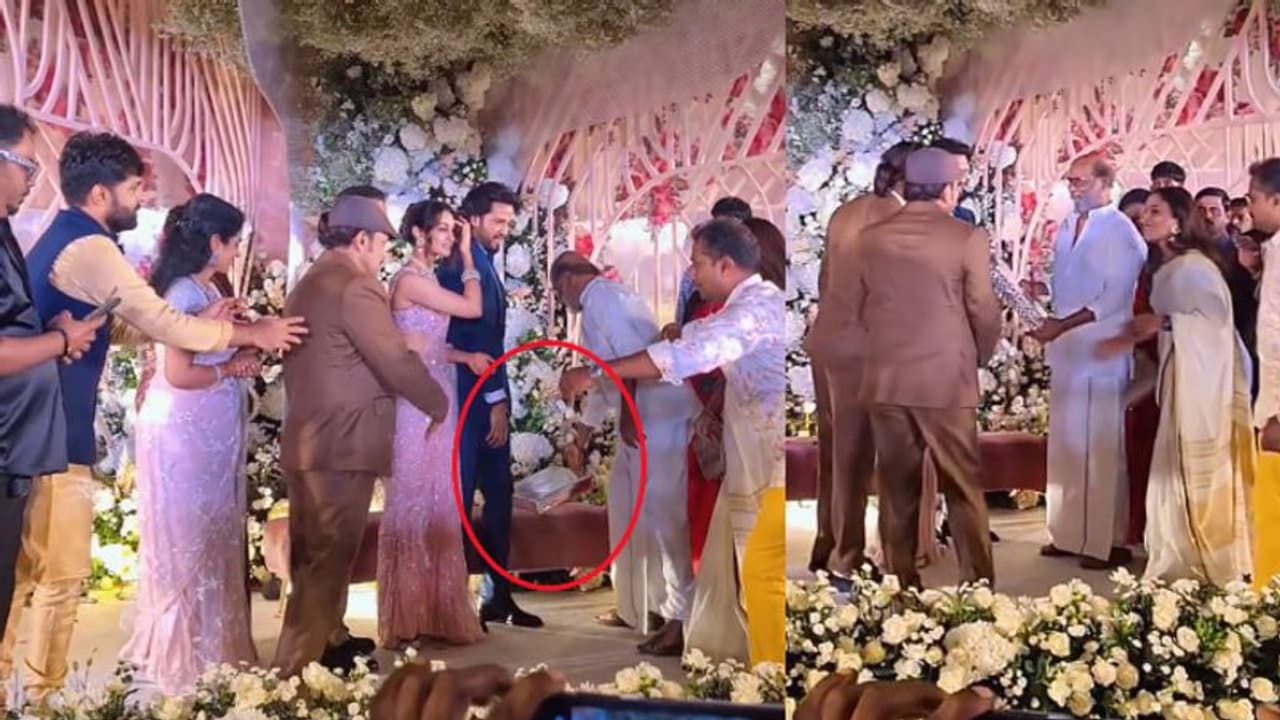 Rajinikanth : அர்ஜுன் மகள் திருமணத்தில் அவமானப்படுத்தப்பட்டாரா சூப்பர்ஸ்டார் ரஜினிகாந்த்? தீயாய் பரவும் வீடியோ Rajinikanth : அர்ஜுன் மகள் திருமணத்தில் அவமானப்படுத்தப்பட்டாரா சூப்பர்ஸ்டார் ரஜினிகாந்த்? தீயாய் பரவும் வீடியோ