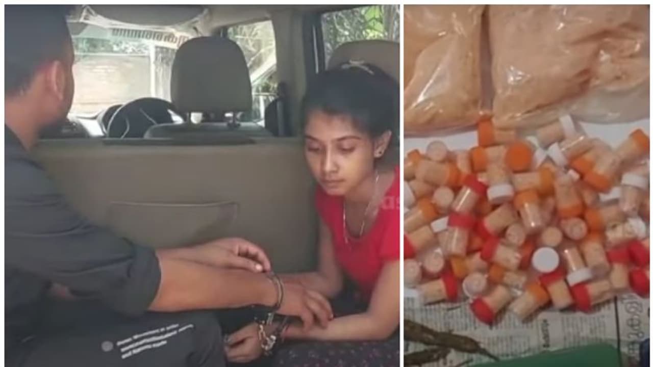 ശരീരത്തിൽ സെലോടേപ്പ് ഉപയോഗിച്ച് കെട്ടിവയ്ക്കും, യുവതിയുടെ അതിബുദ്ധി പൊളിച്ച് എക്സൈസ്; ഹെറോയിൻ പിടിച്ചു ശരീരത്തിൽ സെലോടേപ്പ് ഉപയോഗിച്ച് കെട്ടിവയ്ക്കും, യുവതിയുടെ അതിബുദ്ധി പൊളിച്ച് എക്സൈസ്; ഹെറോയിൻ പിടിച്ചു