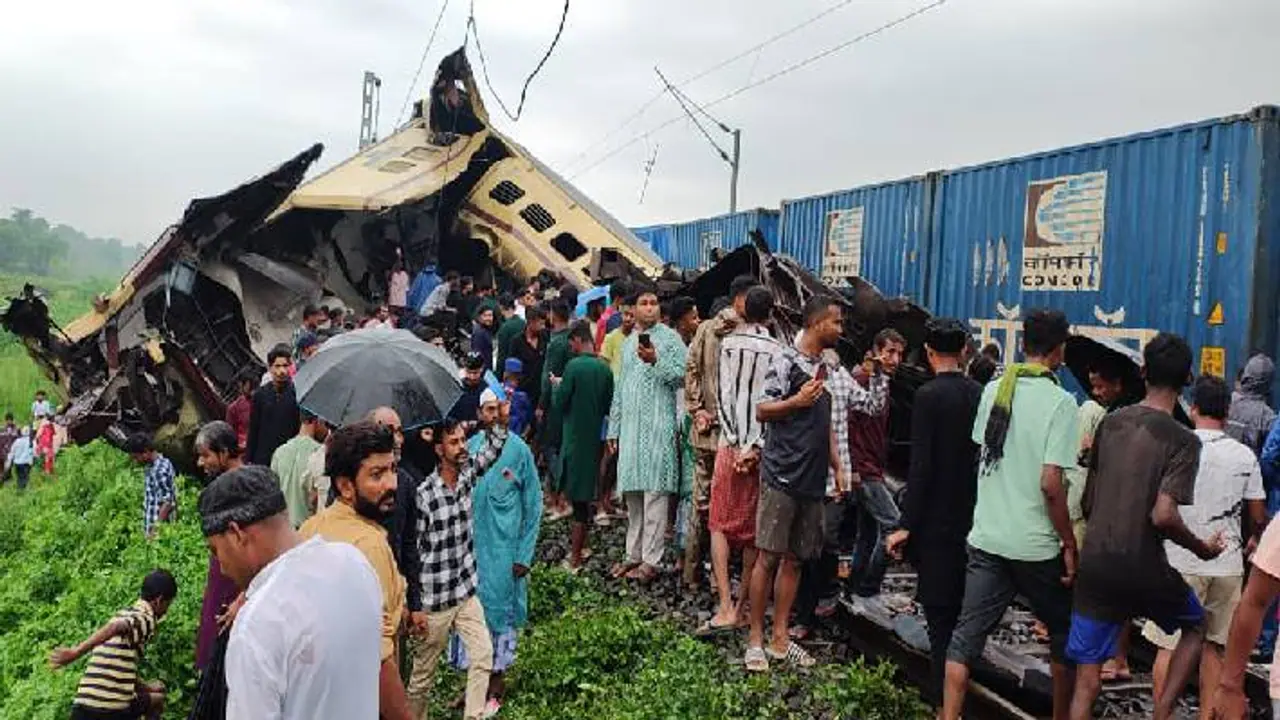 Horrific rail accident Horrific rail accident