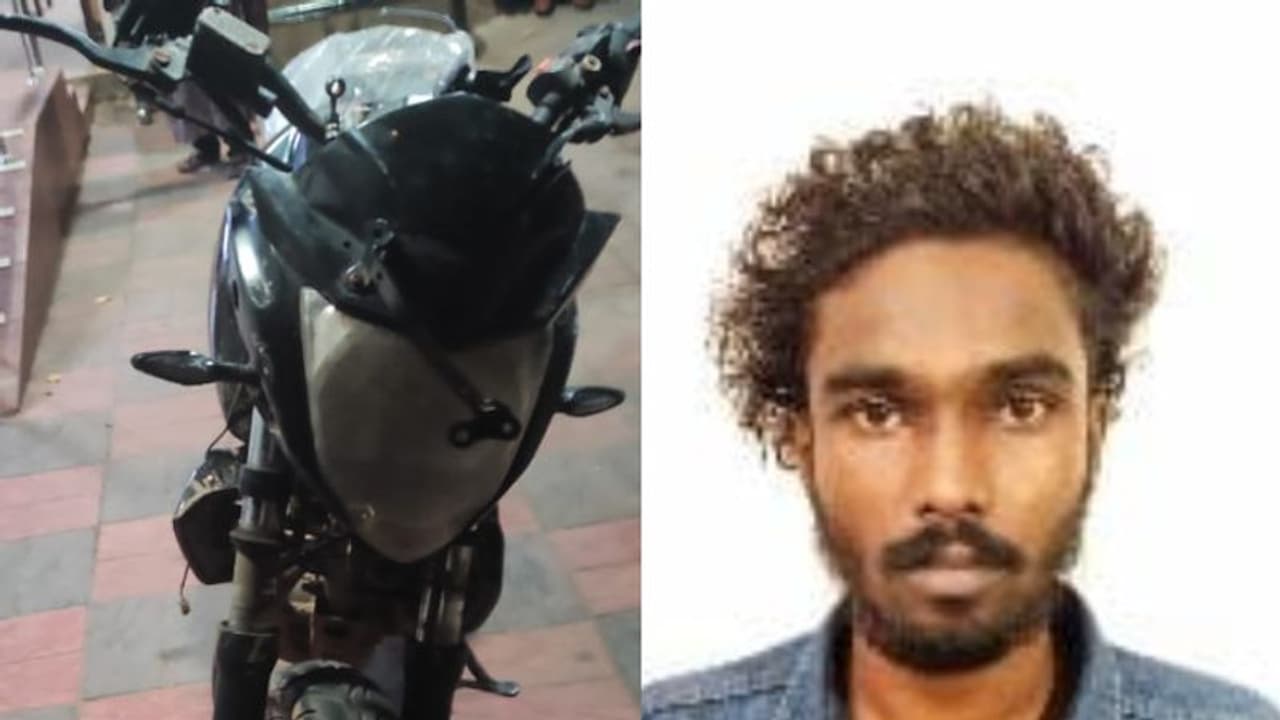 ബൈക്കിലെത്തി സ്കൂട്ടറിന് പിന്നിലിടിച്ചു, യുവതി തെറിച്ച് വീണിട്ടും നിർത്തിയില; 3 മാസത്തിന് ശേഷം പ്രതി പിടിയിൽ ബൈക്കിലെത്തി സ്കൂട്ടറിന് പിന്നിലിടിച്ചു, യുവതി തെറിച്ച് വീണിട്ടും നിർത്തിയില; 3 മാസത്തിന് ശേഷം പ്രതി പിടിയിൽ