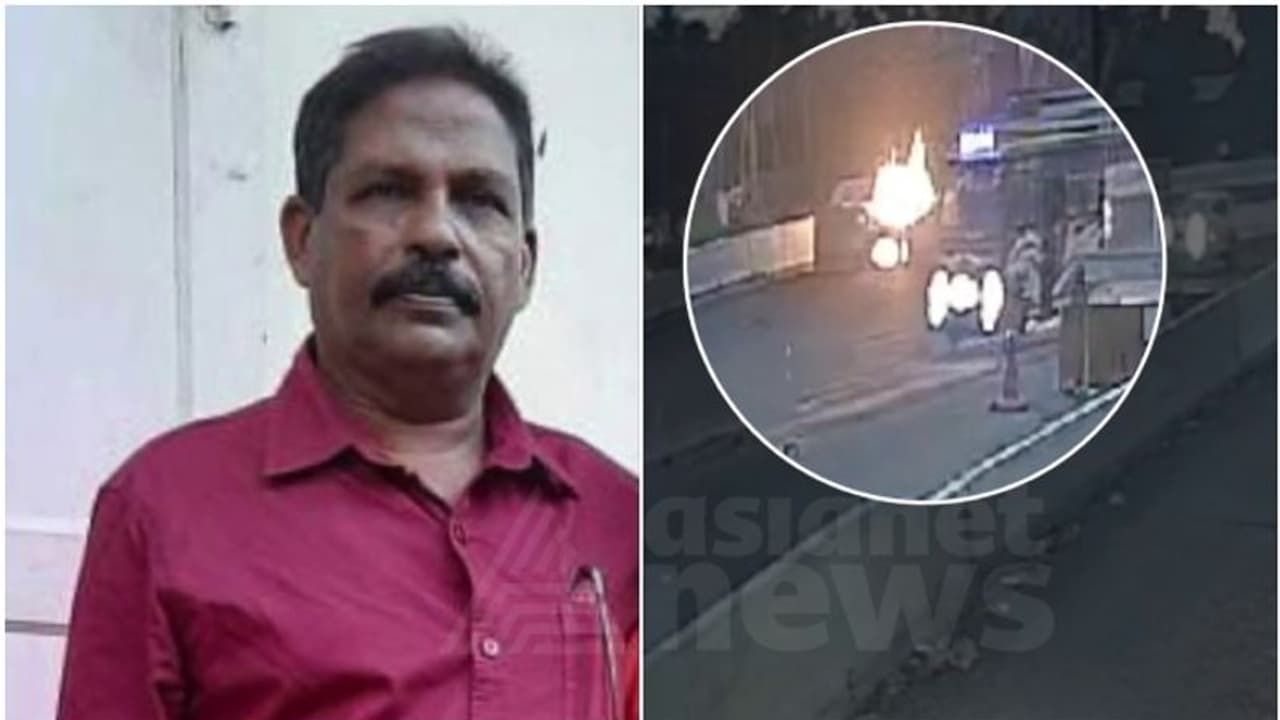 കൊല്ലത്ത് ദേശീയപാതയിൽ കാർ കത്തി മരിച്ചയാളെ തിരിച്ചറിഞ്ഞു, ആത്മഹത്യയെന്ന് നിഗമനം