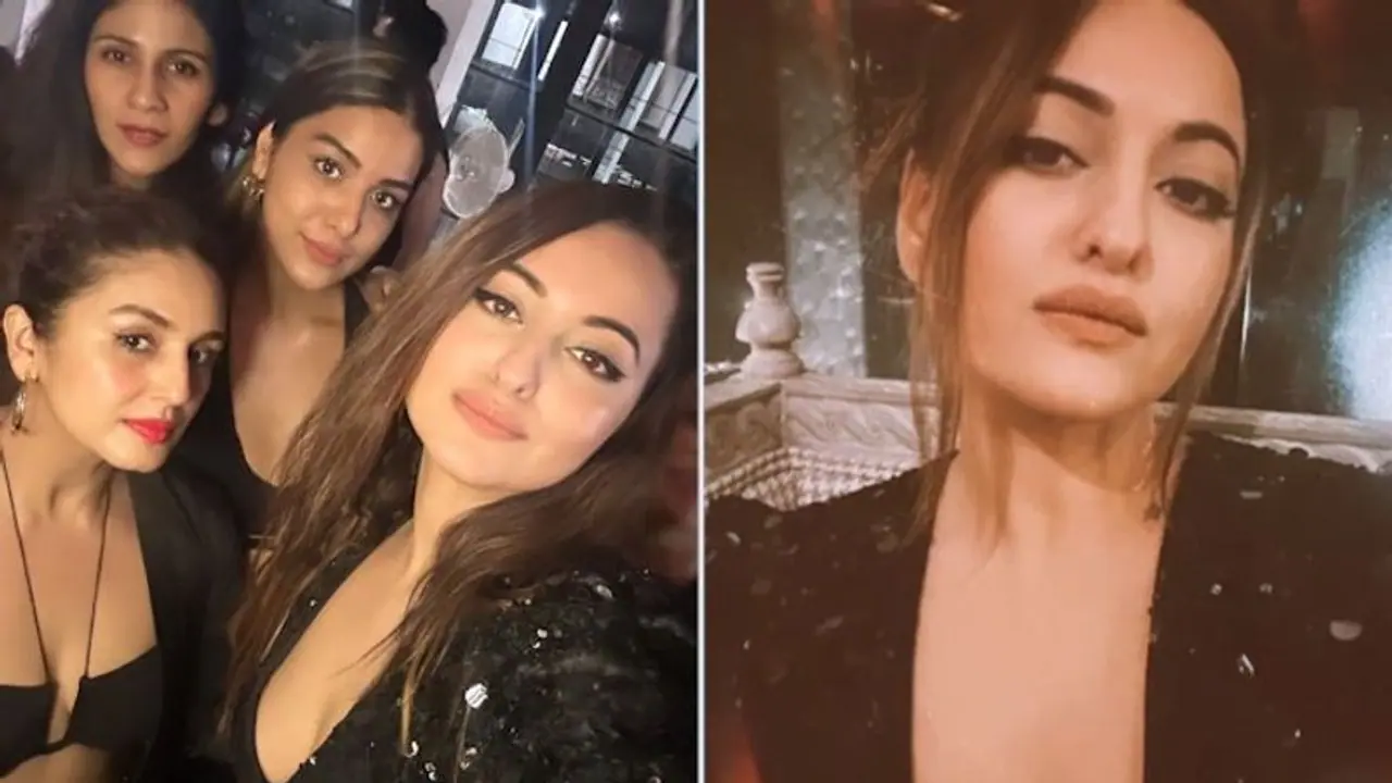 Sonakshi Sinha's bachelorette party photos: Huma Qureshi and other celebs spotted at the bash 