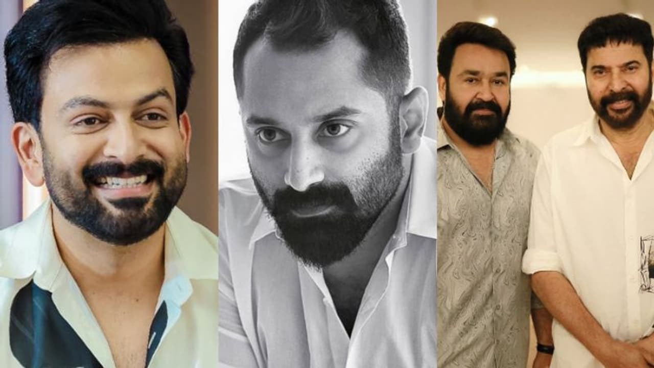 സ്ഥാനം നഷ്‍ടമായി പൃഥ്വിരാജ്, മലയാളി താരങ്ങളില്‍ മുന്നേറി ഫഹദ്, മമ്മൂട്ടിയോ മോഹൻലാലോ?, ആരാണ് ഒന്നാമൻ