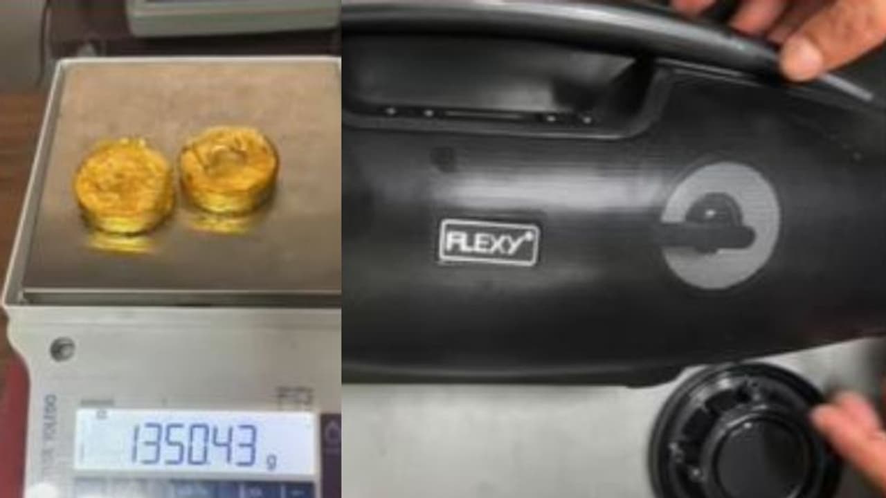 റിയാദിൽ നിന്നെത്തിയ മലപ്പുറം സ്വദേശി, ബ്ലൂടൂത്ത് സ്പീക്കറിൽ ഒളിപ്പിച്ചത് ഒരു കോടിയുടെ സ്വർണ്ണം; അറസ്റ്റിൽ റിയാദിൽ നിന്നെത്തിയ മലപ്പുറം സ്വദേശി, ബ്ലൂടൂത്ത് സ്പീക്കറിൽ ഒളിപ്പിച്ചത് ഒരു കോടിയുടെ സ്വർണ്ണം; അറസ്റ്റിൽ