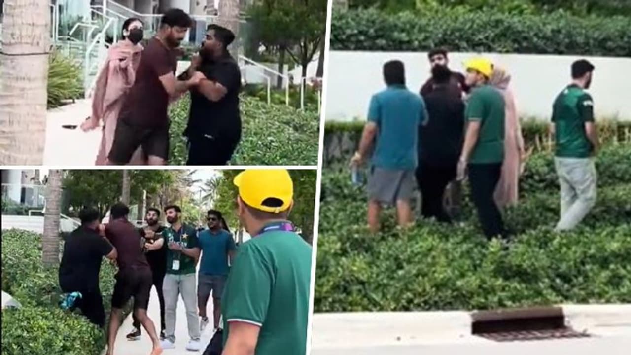 Pacer Haris Rauf caught in heated argument with Pakistani fan in US; trolled for 'Indian hoga' remark (WATCH)