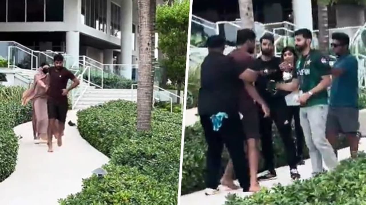 Pakistan cricketer Haris Rauf involved in a heated argument with a fan in the USA (WATCH) Pakistan cricketer Haris Rauf involved in a heated argument with a fan in the USA (WATCH)
