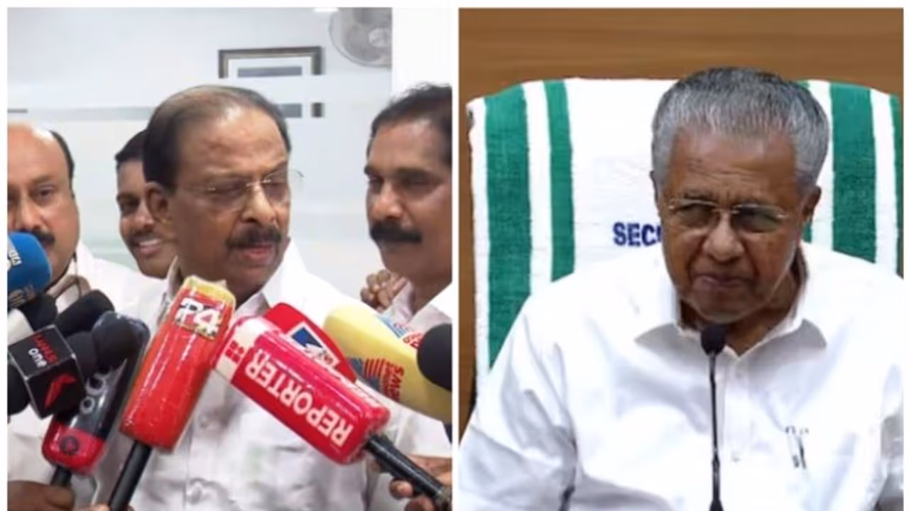 'മുഖ്യമന്ത്രി വിവരം കെട്ടവൻ, ആണത്തമുണ്ടോ?'; മുഖ്യമന്ത്രിയെ രൂക്ഷഭാഷയിൽ വിമർശിച്ച് കെ സുധാകരൻ 'മുഖ്യമന്ത്രി വിവരം കെട്ടവൻ, ആണത്തമുണ്ടോ?'; മുഖ്യമന്ത്രിയെ രൂക്ഷഭാഷയിൽ വിമർശിച്ച് കെ സുധാകരൻ