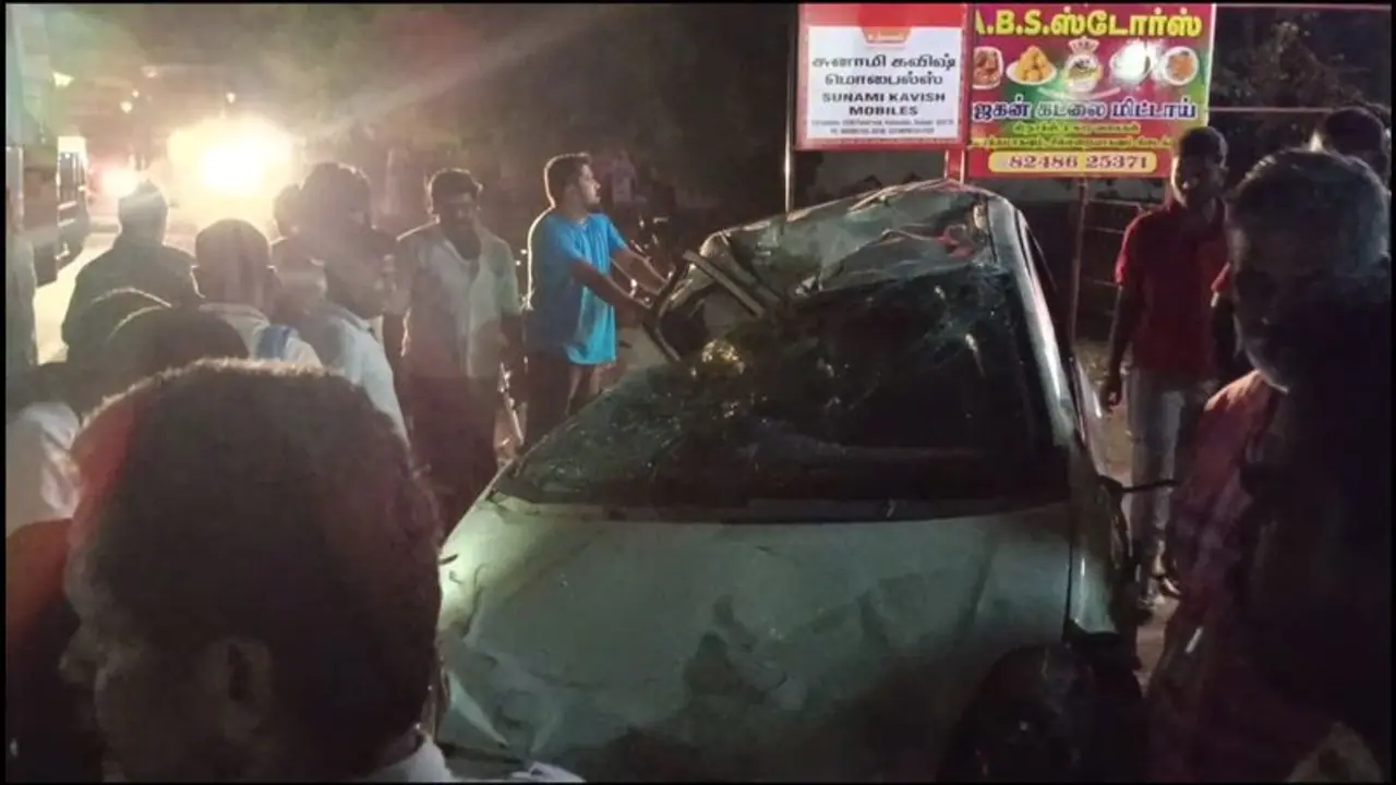 Dindigul Accident: சரக்கு அடிச்சிட்டு வண்டி ஓட்டுனியா? ஓட்டுநரின் பதிலை கேட்டு ஷாக்கான பணியாளர்கள்