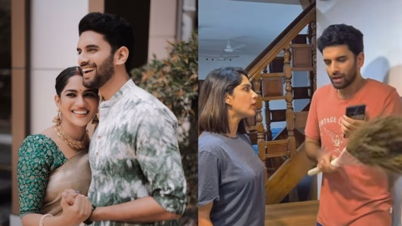 ഭാര്യവീട്ടിൽ അടിച്ചുപൊളിച്ച് പ്രേം; നാട്ടു വിശേഷങ്ങളുമായി സ്വാസിക ഭാര്യവീട്ടിൽ അടിച്ചുപൊളിച്ച് പ്രേം; നാട്ടു വിശേഷങ്ങളുമായി സ്വാസിക