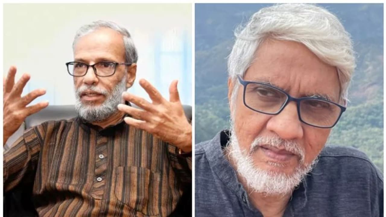 വിദ്യാർത്ഥികൾ മണ്ണുണ്ണികളാവുന്നെന്ന് രാജൻ ഗുരുക്കൾ, അവഹേളനമെന്ന് പികെ പോക്കർ; ഇടത് സൈദ്ധാന്തികർ തമ്മിൽ തർക്കം വിദ്യാർത്ഥികൾ മണ്ണുണ്ണികളാവുന്നെന്ന് രാജൻ ഗുരുക്കൾ, അവഹേളനമെന്ന് പികെ പോക്കർ; ഇടത് സൈദ്ധാന്തികർ തമ്മിൽ തർക്കം