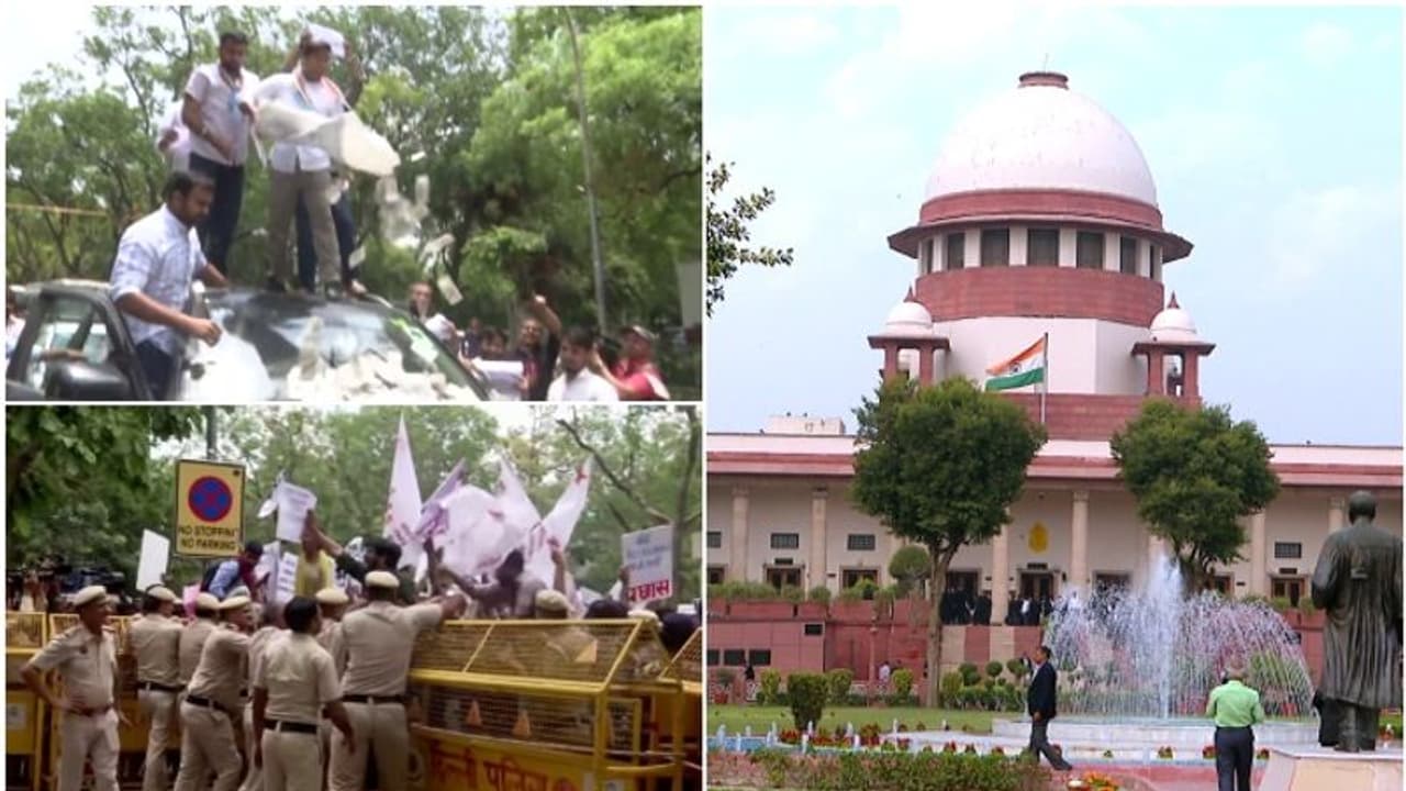 നീറ്റിൽ തുടങ്ങി നെറ്റ് വരെ; പരീക്ഷാ വിവാദത്തില് കുടുങ്ങി കേന്ദ്ര സര്ക്കാര്, പ്രതിഷേധം ശക്തമാക്കി പ്രതിപക്ഷം നീറ്റിൽ തുടങ്ങി നെറ്റ് വരെ; പരീക്ഷാ വിവാദത്തില് കുടുങ്ങി കേന്ദ്ര സര്ക്കാര്, പ്രതിഷേധം ശക്തമാക്കി പ്രതിപക്ഷം