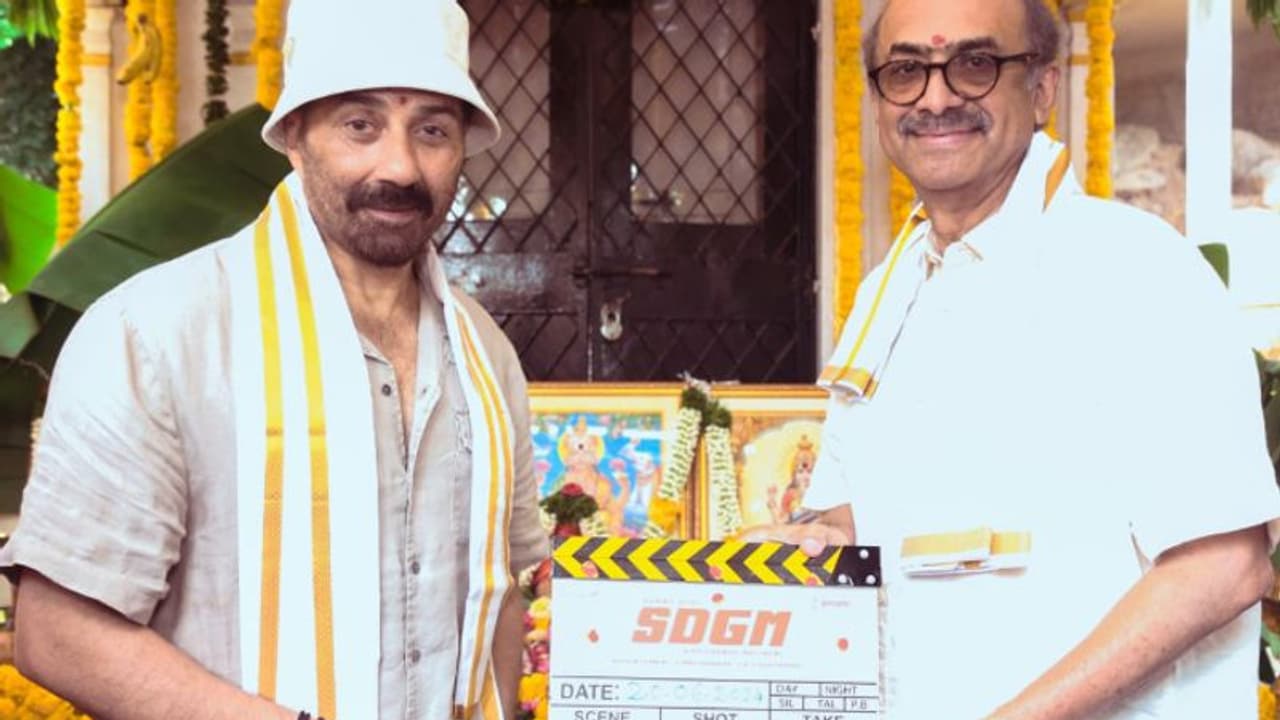 ഇനി സണ്ണി ഡിയോളിന്റെ എസ്ഡിജിഎം, സംവിധാനം ഗോപിചന്ദ് മാലിനേനി ഇനി സണ്ണി ഡിയോളിന്റെ എസ്ഡിജിഎം, സംവിധാനം ഗോപിചന്ദ് മാലിനേനി