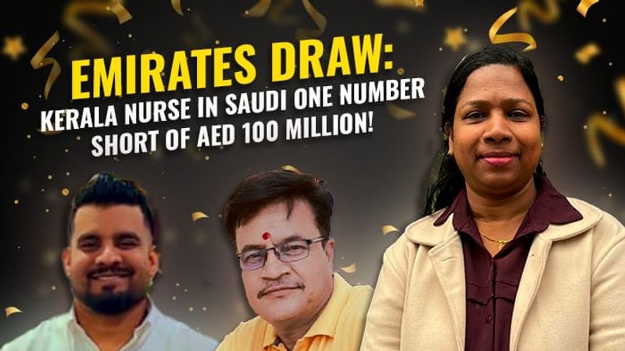എമിറേറ്റ്സ് ഡ്രോ: മലയാളി നഴ്സിന് 100 മില്യൺ ദിർഹം നഷ്ടമായത് ഒറ്റ അക്കത്തിന്! എമിറേറ്റ്സ് ഡ്രോ: മലയാളി നഴ്സിന് 100 മില്യൺ ദിർഹം നഷ്ടമായത് ഒറ്റ അക്കത്തിന്!