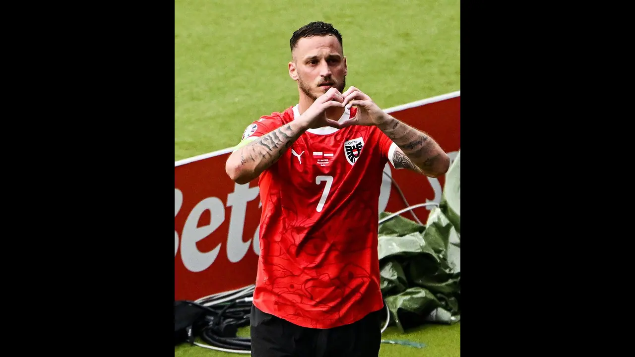 Euro 2024: Arnautovic leads Austria to famous victory over Poland
