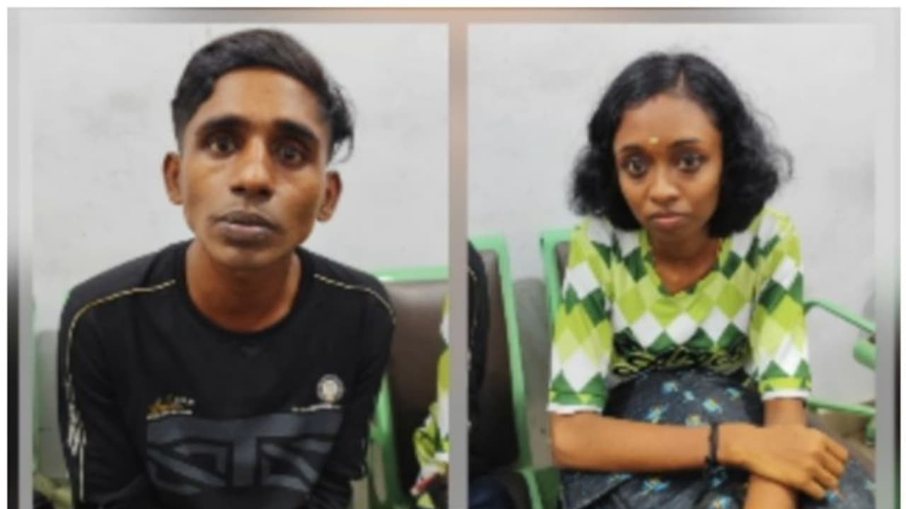 വീട്ടിൽ ആളില്ലാത്ത നേരത്ത് മുത്തശ്ശിയെ കെട്ടിയിട്ട് സ്വർണ്ണവും പണവും കവർന്ന കൊച്ചുമകളും ഭർത്താവും പിടിയിൽ വീട്ടിൽ ആളില്ലാത്ത നേരത്ത് മുത്തശ്ശിയെ കെട്ടിയിട്ട് സ്വർണ്ണവും പണവും കവർന്ന കൊച്ചുമകളും ഭർത്താവും പിടിയിൽ