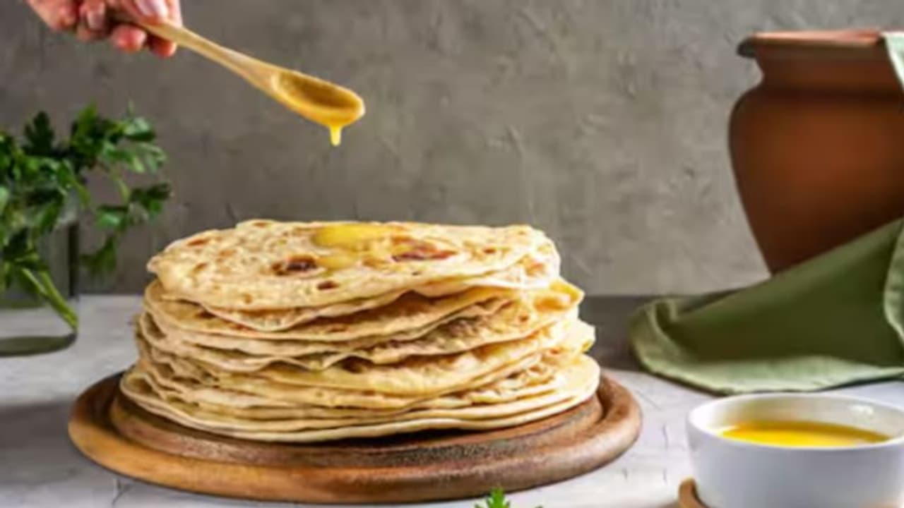 ghee on roti