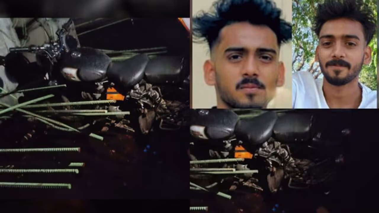 നിയന്ത്രണം വിട്ട ബുള്ളറ്റ് പാലത്തിൽ ഇടിച്ചു; ശരീരത്തിൽ കമ്പി തുളച്ചു കയറി യുവാക്കൾക്ക് ദാരുണാന്ത്യം നിയന്ത്രണം വിട്ട ബുള്ളറ്റ് പാലത്തിൽ ഇടിച്ചു; ശരീരത്തിൽ കമ്പി തുളച്ചു കയറി യുവാക്കൾക്ക് ദാരുണാന്ത്യം