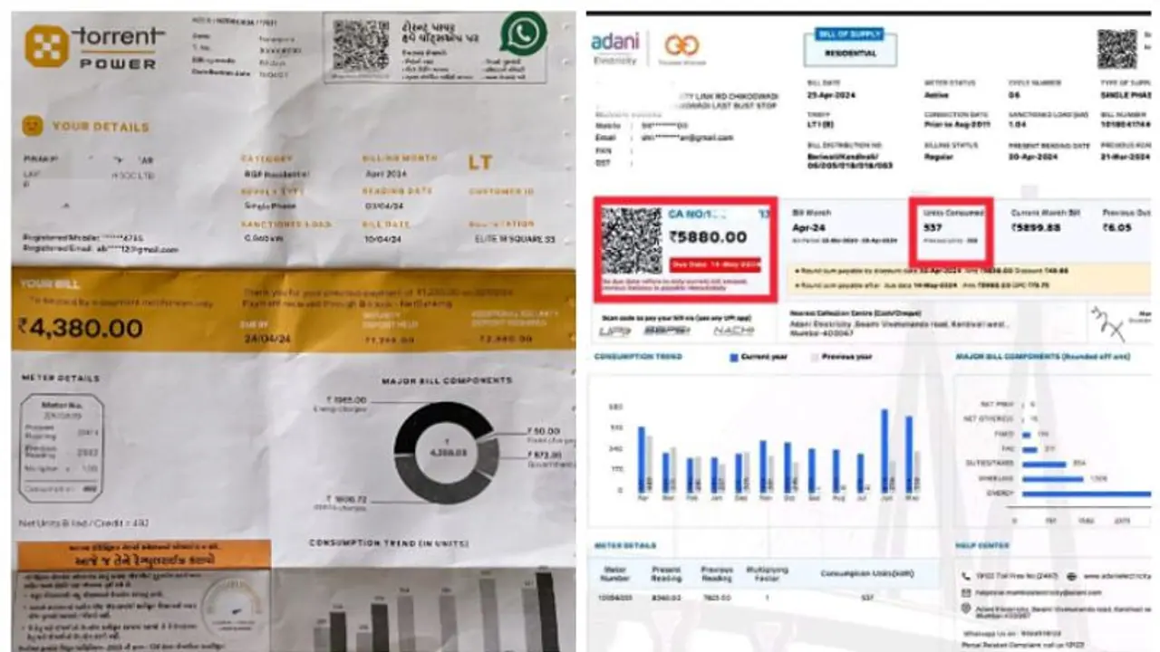 ഗുജറാത്തിലെ ബിൽ ഇതാ...; രാജ്യത്തെ ഏറ്റവും ഉയർന്ന വൈദ്യുതി ചാർജ് കേരളത്തിലാണോ? കെഎസ്ഇബി വിശദീകരണം ഗുജറാത്തിലെ ബിൽ ഇതാ...; രാജ്യത്തെ ഏറ്റവും ഉയർന്ന വൈദ്യുതി ചാർജ് കേരളത്തിലാണോ? കെഎസ്ഇബി വിശദീകരണം