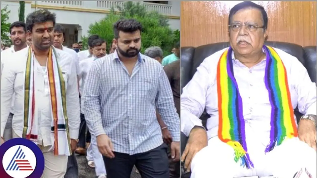 ಹಾಸನ ಉಸ್ತುವಾರಿಯಾಗಿ ಸಂತ್ರಸ್ಥರಿಗೆ ಧೈರ್ಯ ಹೇಳಿದ್ಮೇಲೆ ಅಶ್ಲೀಲ ಕೇಸ್ ಹೊರಬರ್ತಿವೆ: ಕೆ.ಎನ್. ರಾಜಣ್ಣ ಹಾಸನ ಉಸ್ತುವಾರಿಯಾಗಿ ಸಂತ್ರಸ್ಥರಿಗೆ ಧೈರ್ಯ ಹೇಳಿದ್ಮೇಲೆ ಅಶ್ಲೀಲ ಕೇಸ್ ಹೊರಬರ್ತಿವೆ: ಕೆ.ಎನ್. ರಾಜಣ್ಣ