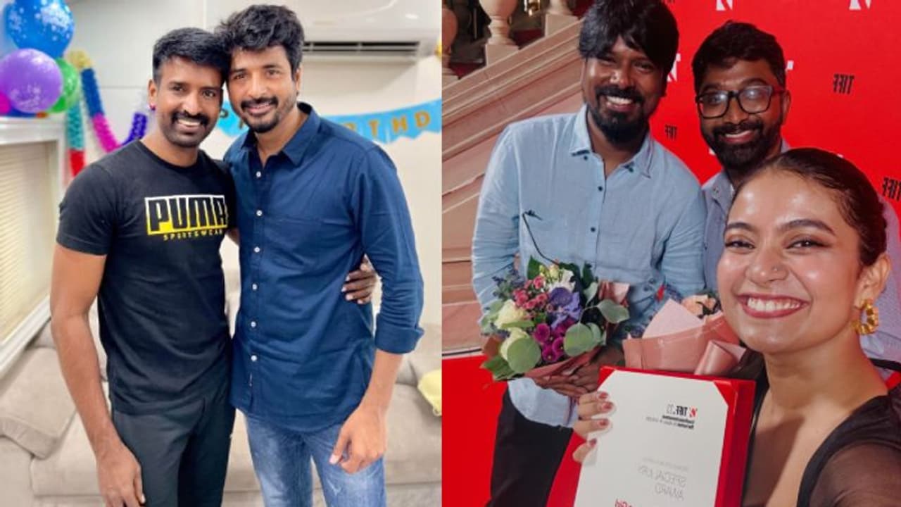 Soori : "எங்க படத்துக்கு கிடைத்த அங்கீகாரம்".. சூரியால் மெய்சிலிர்க்கும் SK எமோஷனலாக அவரே வெளியிட்ட வீடியோ! Soori : "எங்க படத்துக்கு கிடைத்த அங்கீகாரம்".. சூரியால் மெய்சிலிர்க்கும் SK எமோஷனலாக அவரே வெளியிட்ட வீடியோ!