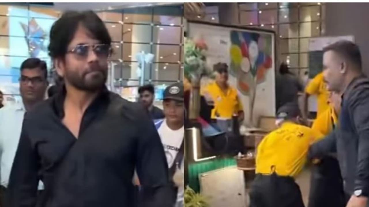 'ഭാവിയിൽ അത് സംഭവിക്കില്ല': വീഡിയോ വൈറലായി നാണക്കേടായി, മാപ്പ് പറഞ്ഞ നാഗാർജുന 'ഭാവിയിൽ അത് സംഭവിക്കില്ല': വീഡിയോ വൈറലായി നാണക്കേടായി, മാപ്പ് പറഞ്ഞ നാഗാർജുന