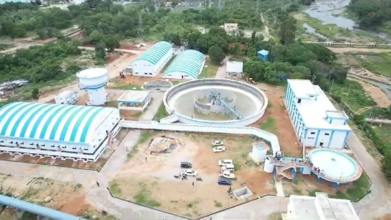  ನೆಟ್ಕಲ್ ಕುಡಿವ ನೀರಿನ ಯೋಜನೆ ಟ್ರಯಲ್ ರನ್ : 465 ಕೋಟಿ ರು.ವೆಚ್ಚ 