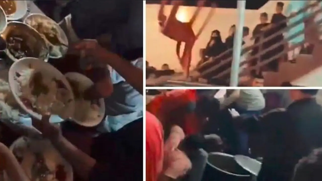 ಬಿರಿಯಾನಿಯಲ್ಲಿ ಚಿಕನ್ ಲೆಗ್ಪಿಸ್ ಮಿಸ್ ಅಂತ ಹೊಡೆದಾಟ: ಮದುವೆ ಮನೆಯಾಯ್ತು ರಣಾಂಗಣ ಬಿರಿಯಾನಿಯಲ್ಲಿ ಚಿಕನ್ ಲೆಗ್ಪಿಸ್ ಮಿಸ್ ಅಂತ ಹೊಡೆದಾಟ: ಮದುವೆ ಮನೆಯಾಯ್ತು ರಣಾಂಗಣ