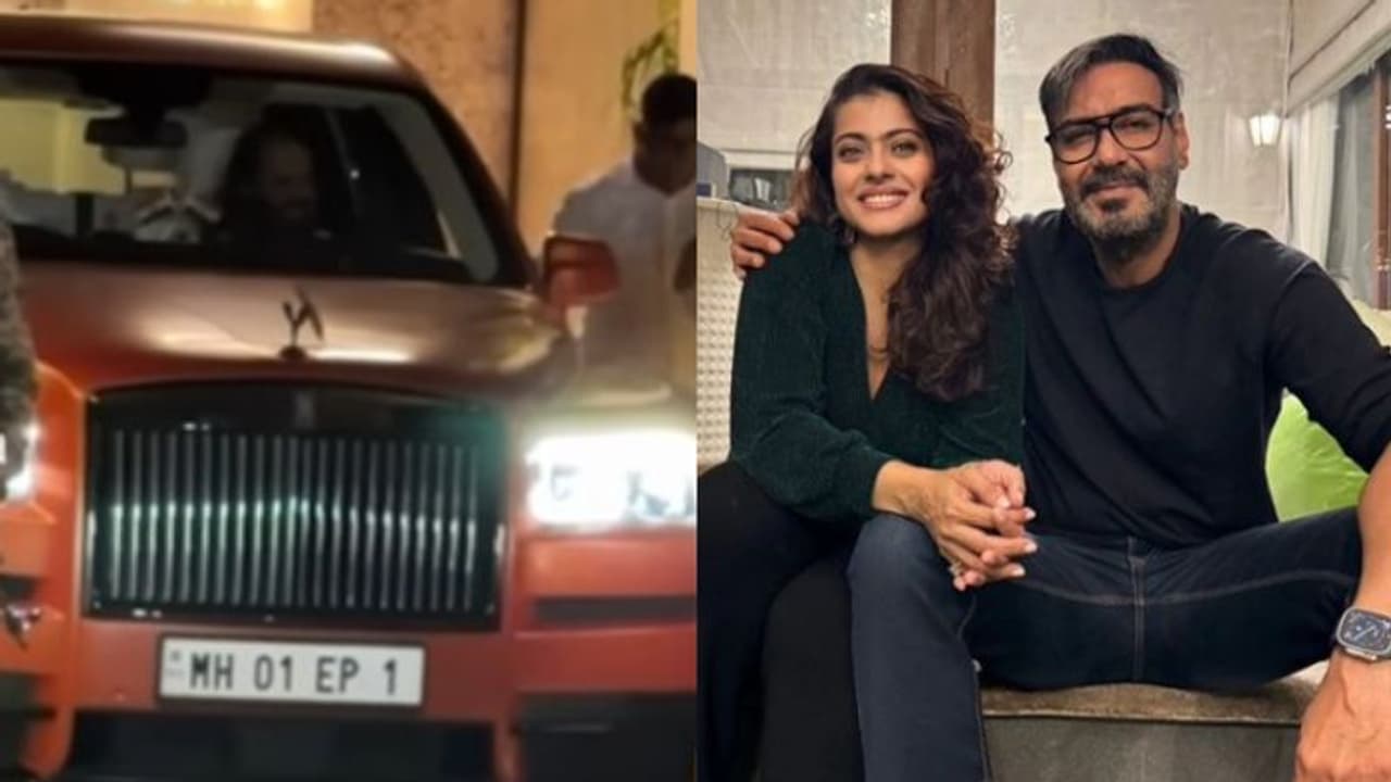 WATCH: Anant Ambani visits Kajol, Ajay Devgn's house to personally invite them for his wedding WATCH: Anant Ambani visits Kajol, Ajay Devgn's house to personally invite them for his wedding