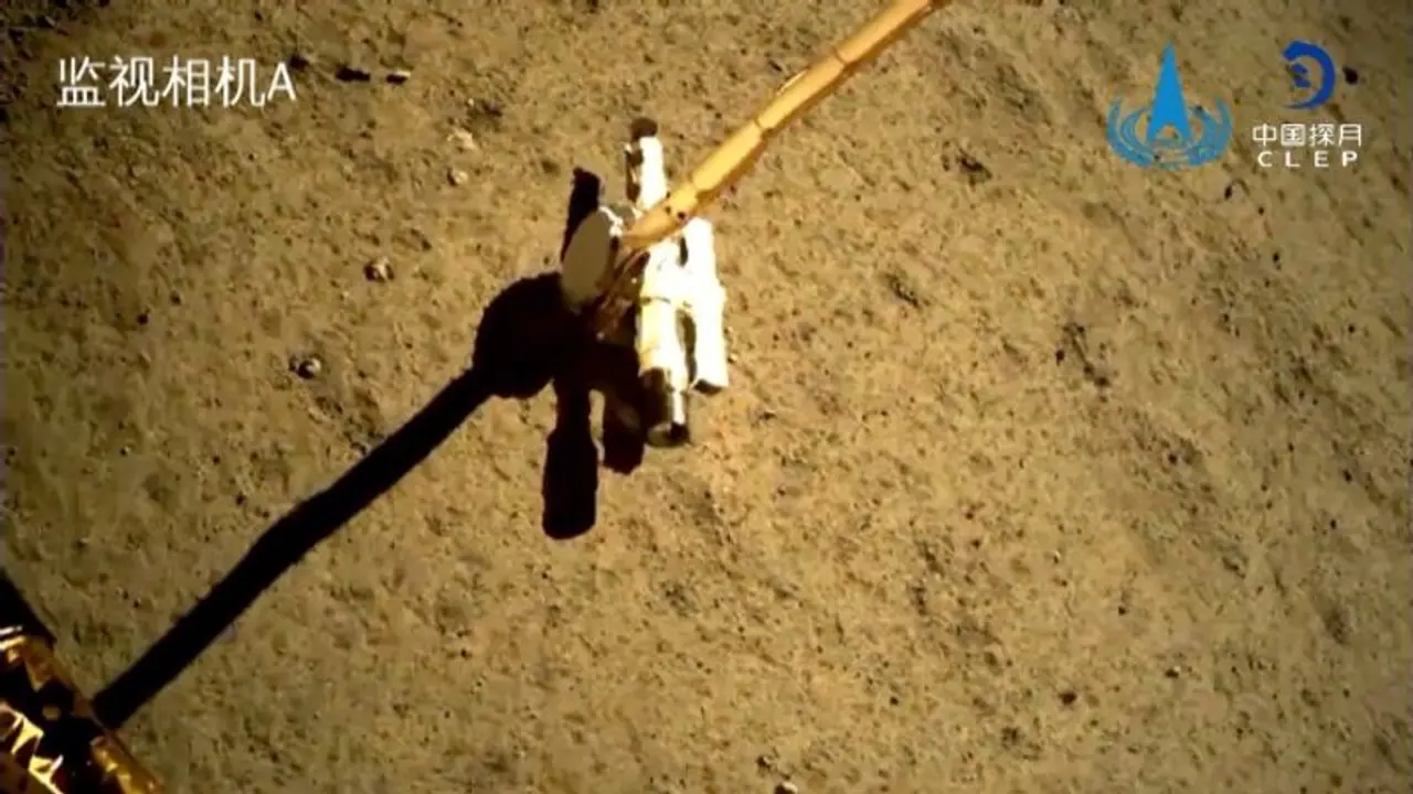 China's Chang'e 6 lunar probe returns to Earth with world's first samples from moon's far side (WATCH) China's Chang'e 6 lunar probe returns to Earth with world's first samples from moon's far side (WATCH)