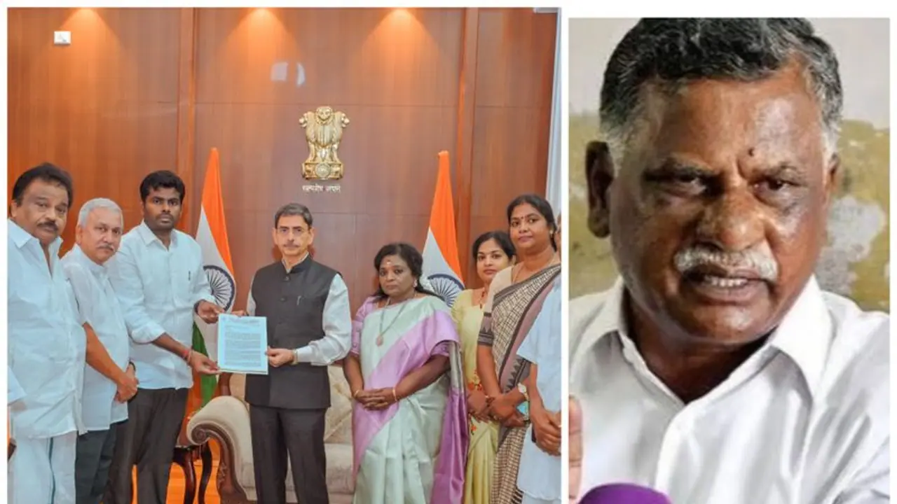 மனு கொடுத்துவிட்டால் ஆளுநர் ஆட்சியை கலைத்துவிடுவாரா? நாங்கள் சும்மா விடுவோமா? முத்தரசன் ஆவேசம்