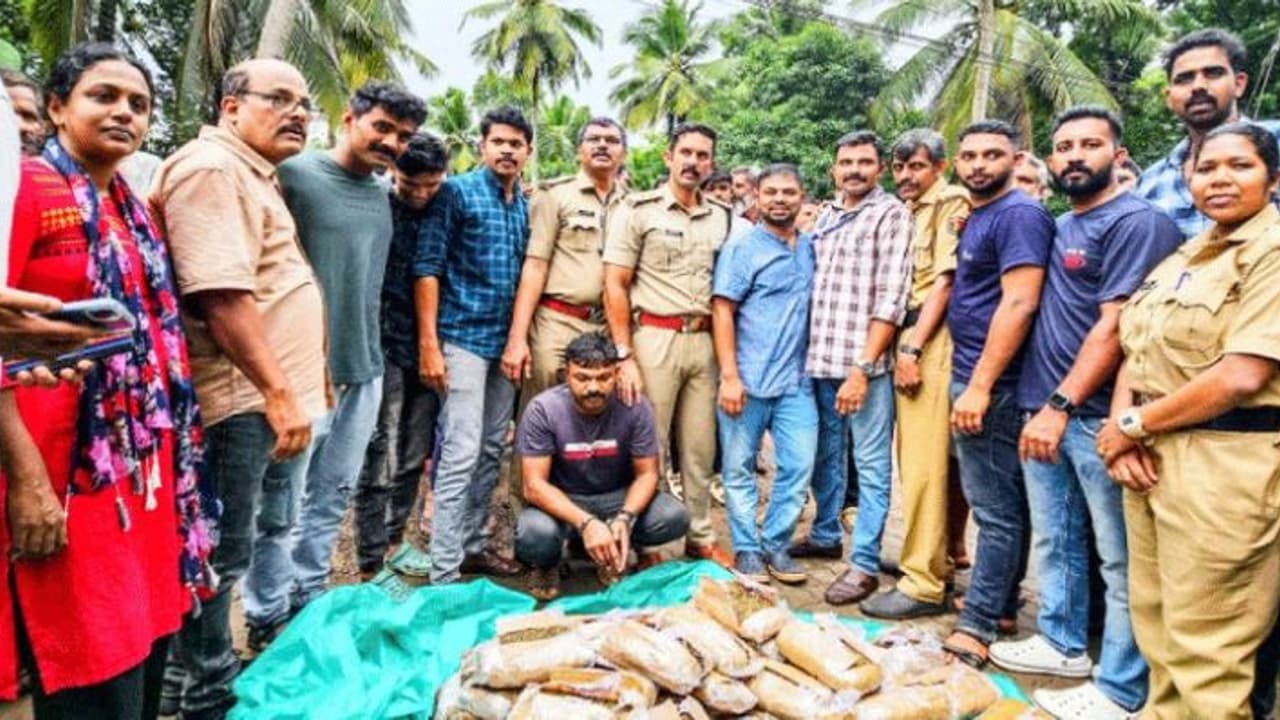 കാറിന്റെ ഡിക്കിയിൽ ചെറിയ പാക്കറ്റിലാക്കിയ 50 കിലോ കഞ്ചാവ്, മഞ്ചേരിയിൽ കഞ്ചാവ് വേട്ട, 44കാരൻ പിടിയിൽ