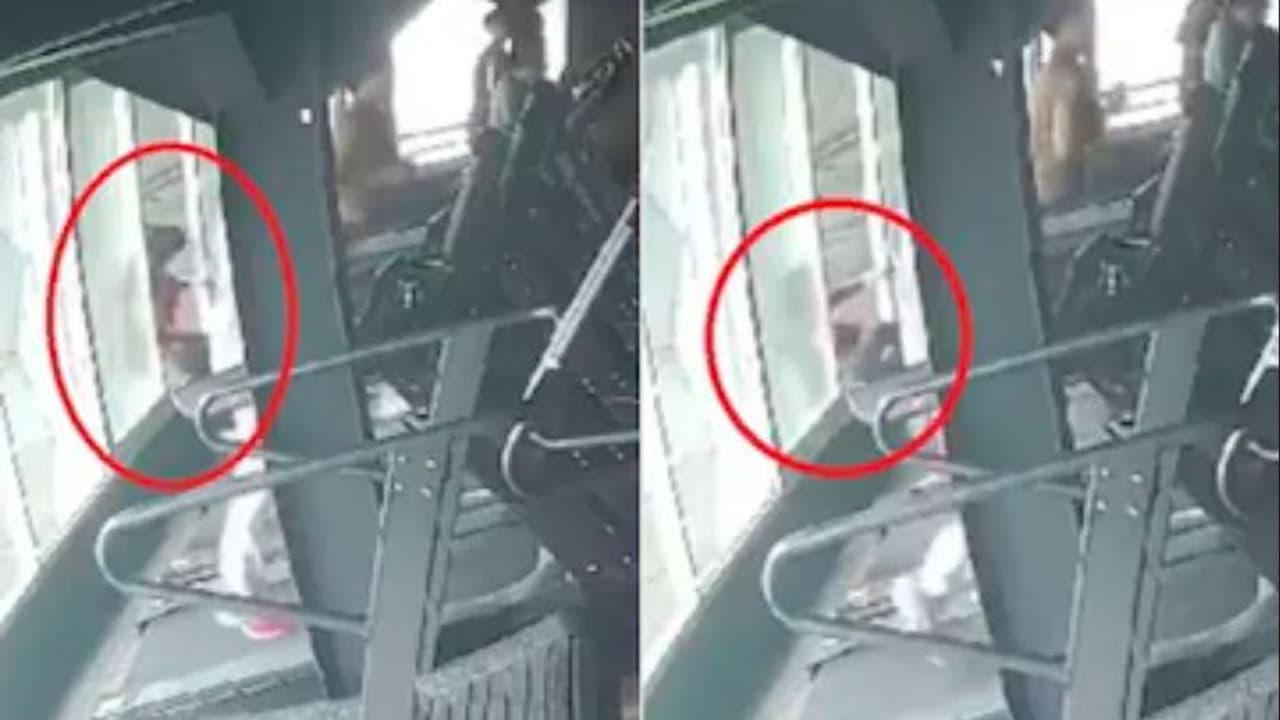 ಟ್ರೆಡ್‌ ಮಿಲ್‌ನಿಂದ ಜಾರಿ 3ನೇ ಪ್ಲೋರ್‌ನಿಂದ ಸೀದಾ ಕೆಳಗೆ ಬಿದ್ದ ಮಹಿಳೆ: ವೀಡಿಯೋ ವೈರಲ್