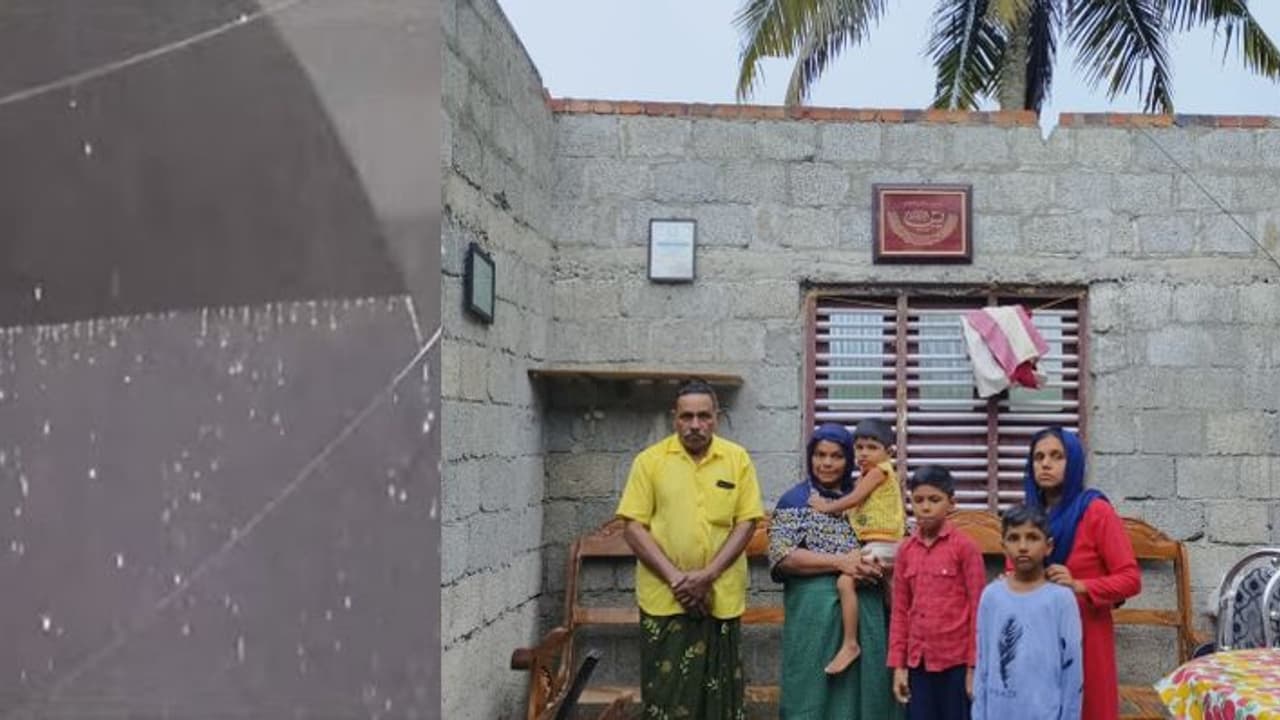 നിരവധി പേരുടെ സഹായത്തിൽ വീട് നിർമ്മാണം, പൂർത്തിയാകും മുൻപ് കാറ്റ് വില്ലനായി, കിടപ്പാടം നഷ്ടപ്പെട്ട് ഈ കുടുംബം