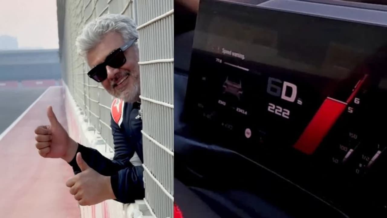 Ajith : தலைக்கு தில்ல பாத்தியா... BMW காரில் 220 கி.மீ வேகத்தில் சிட்டாக பறந்த அஜித் வைரலாகும் வீடியோ