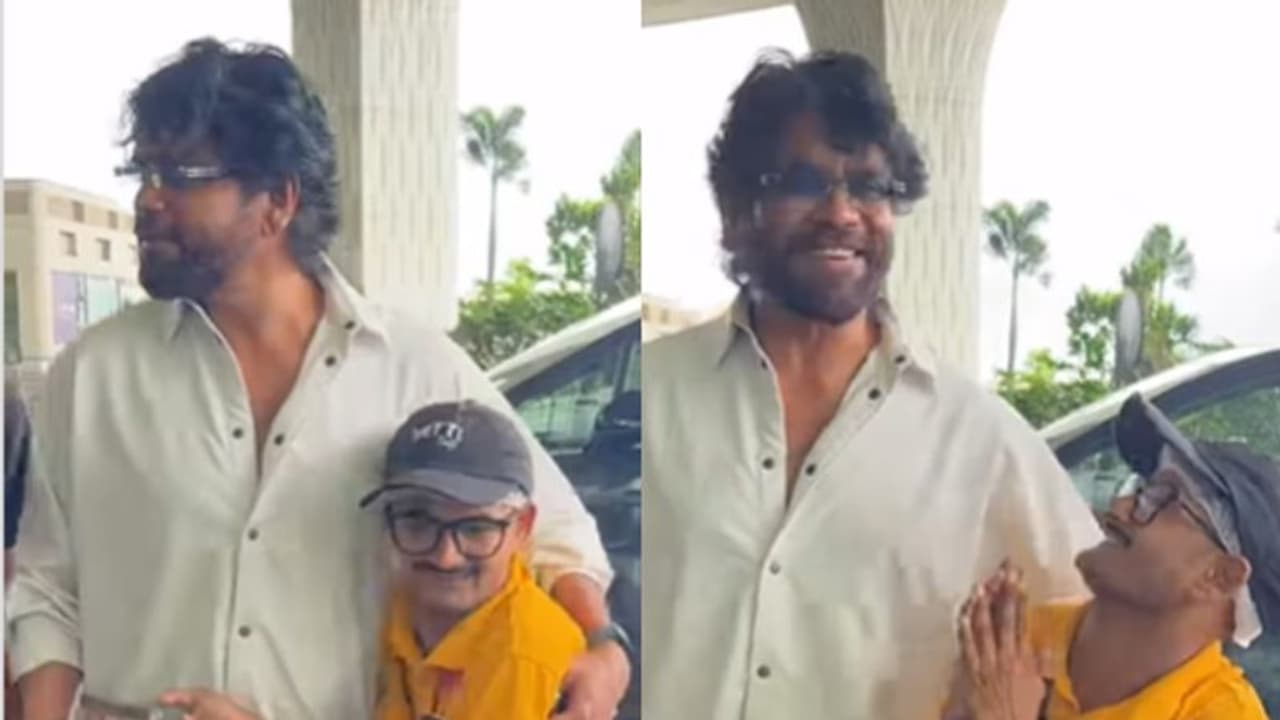 Nagarjuna Apologizes to Differently Abled Fan After Being Pushed by Bodyguard: WATCH