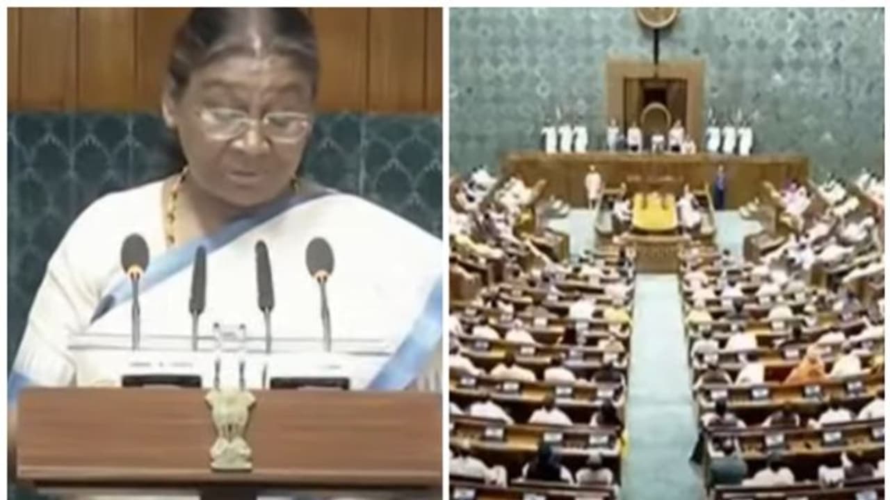 'തെരഞ്ഞെടുപ്പിലെ വനിത പങ്കാളിത്തം ശ്രദ്ധേയം'; ജനം മൂന്നാമതും മോദി സർക്കാരില് വിശ്വാസമർപ്പിച്ചെന്ന് രാഷ്ട്രപതി 'തെരഞ്ഞെടുപ്പിലെ വനിത പങ്കാളിത്തം ശ്രദ്ധേയം'; ജനം മൂന്നാമതും മോദി സർക്കാരില് വിശ്വാസമർപ്പിച്ചെന്ന് രാഷ്ട്രപതി