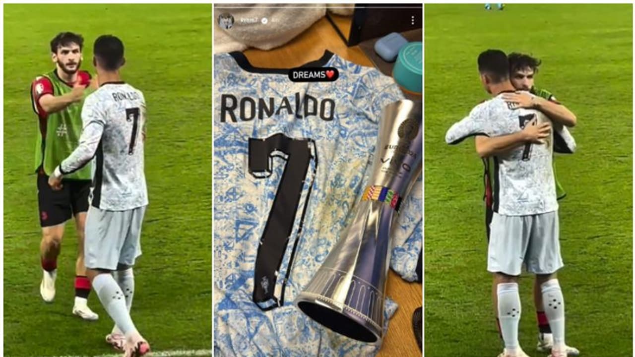 പറങ്കികളെ തകര്‍ത്തത് ക്രിസ്റ്റ്യാനോ ഹരിശ്രീ കുറിച്ചുകൊടുത്ത പയ്യന്‍! വികാര്‍നിര്‍ഭരനായി ജോര്‍ജിയന്‍ യുവതാരം